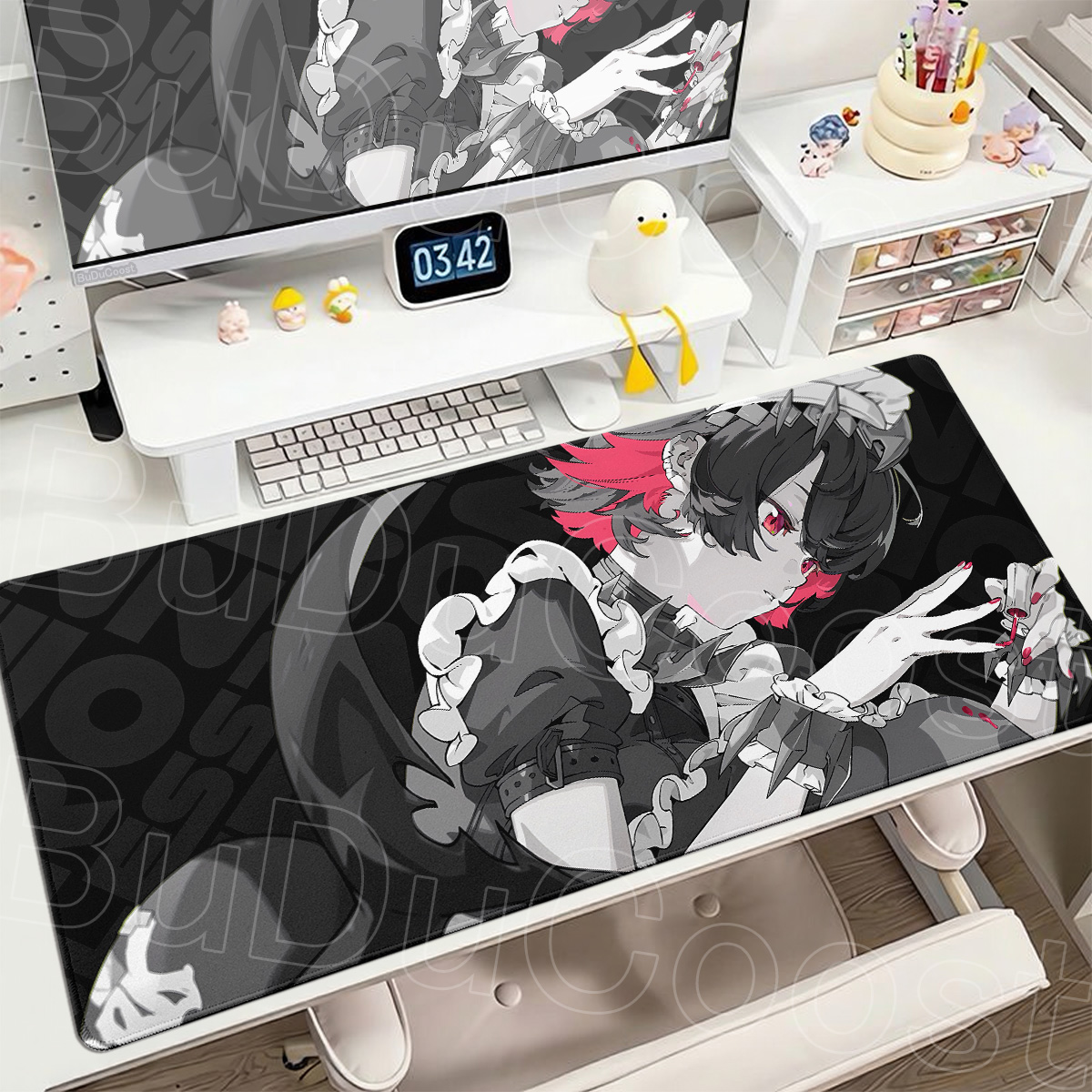 Office Desk Tech Accessories - 마우스 매트 Zenless Zone Zero Ellen