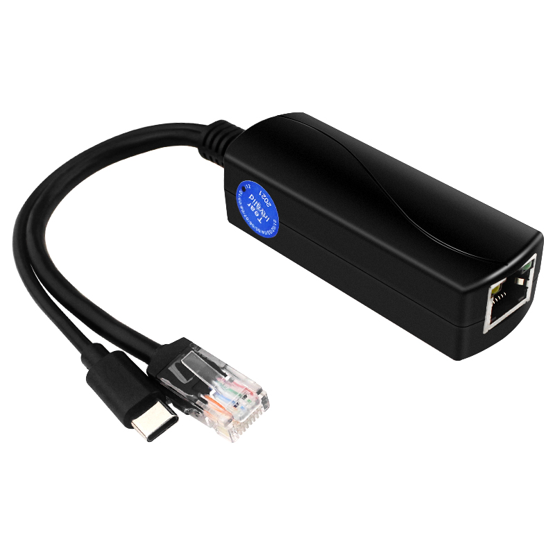 라즈베리 파이 기가비트 PoE 분배기 USB 유형 C  - Power Over Ethernet 리뷰 및 가격