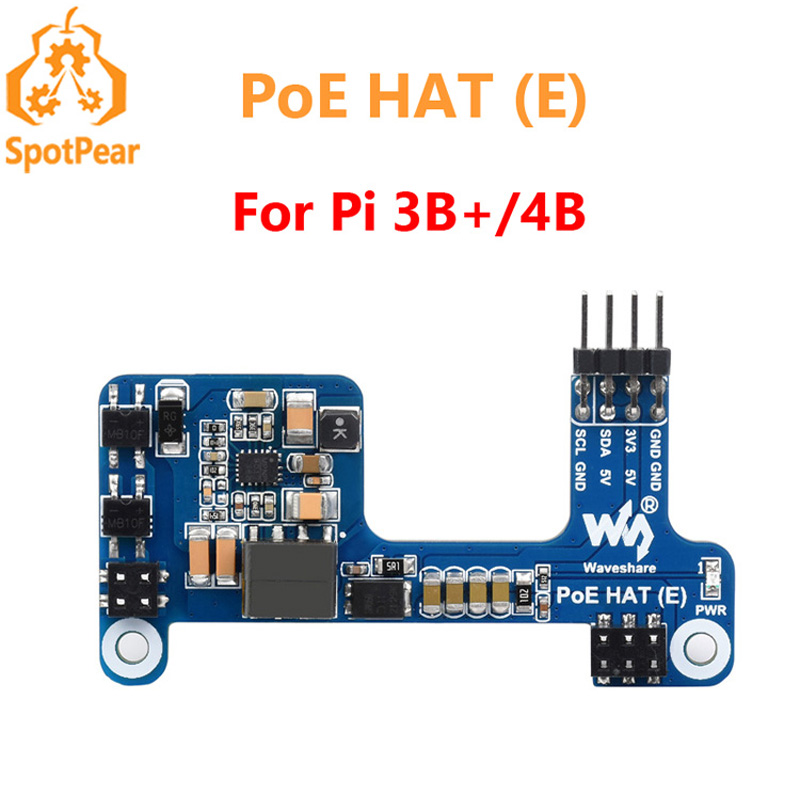 Raspberry Pi PoE HAT 이더넷을 통한 전 - Power Over Ethernet 리뷰 및 가격