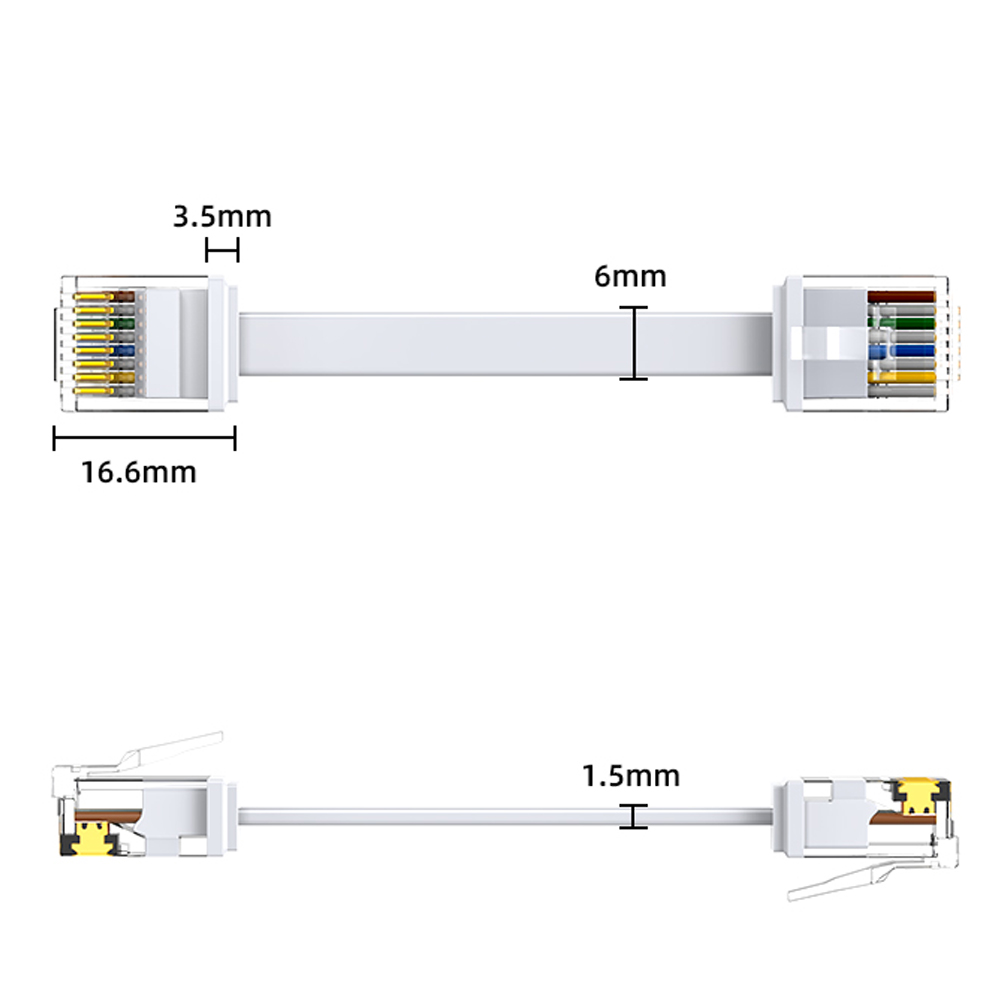 0.2m 0.3m 0.5m Cat6 이더넷 패치 케이블 - Power Over Ethernet 리뷰 및 가격