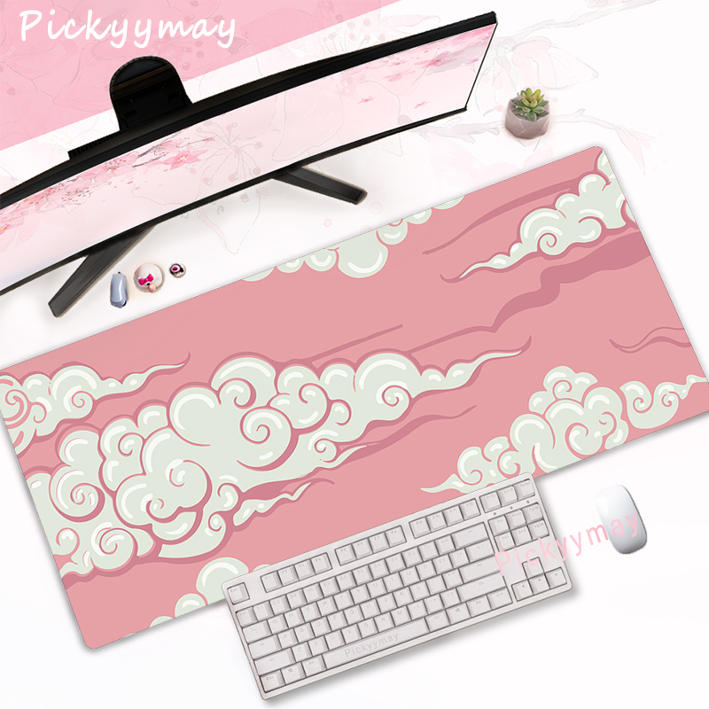 CIFBUY 핑크 벚꽃 게임용 마우스 패드 대형 확장형 - Office Desk Tech Accessories 리뷰 및 가격